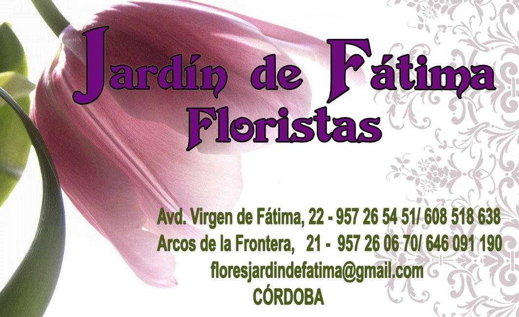 Floristerías en Córdoba con Jardín de Fátima